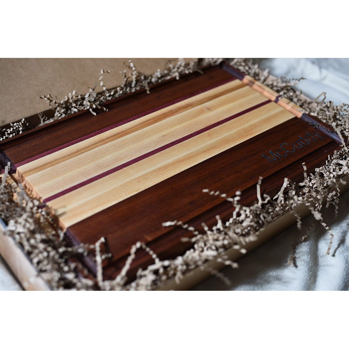 Buy Custom Checkered Hardwood Cutting Board, made to order from Tekoa  Missions